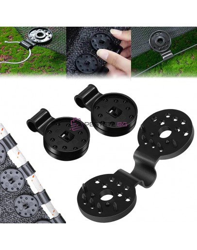 Щипки за мрежа за сянка или парник 20 броя